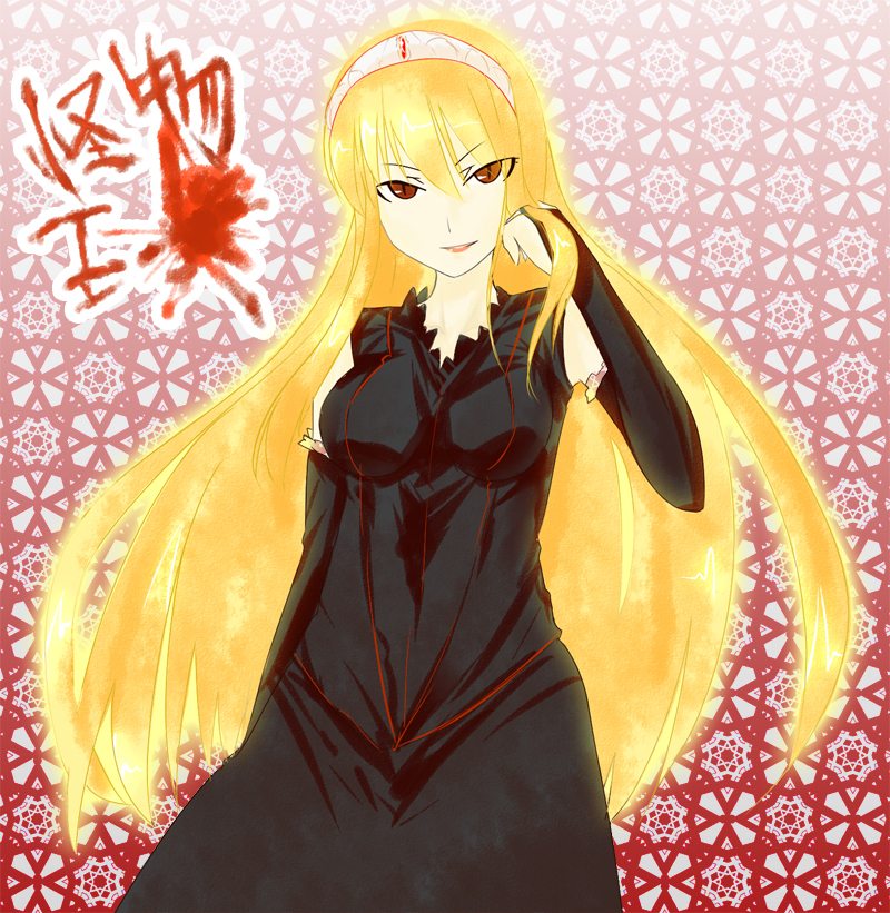 natsui hisayuki, hime (kaibutsu oujo), kaibutsu oujo, 00s, blonde hair, red eyes, tiara