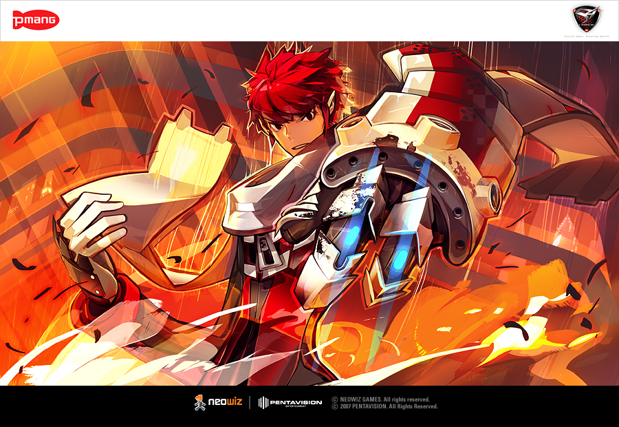 panamaman, s4 league, 1boy, armor, male focus, mmo, mmorpg, red hair, solo