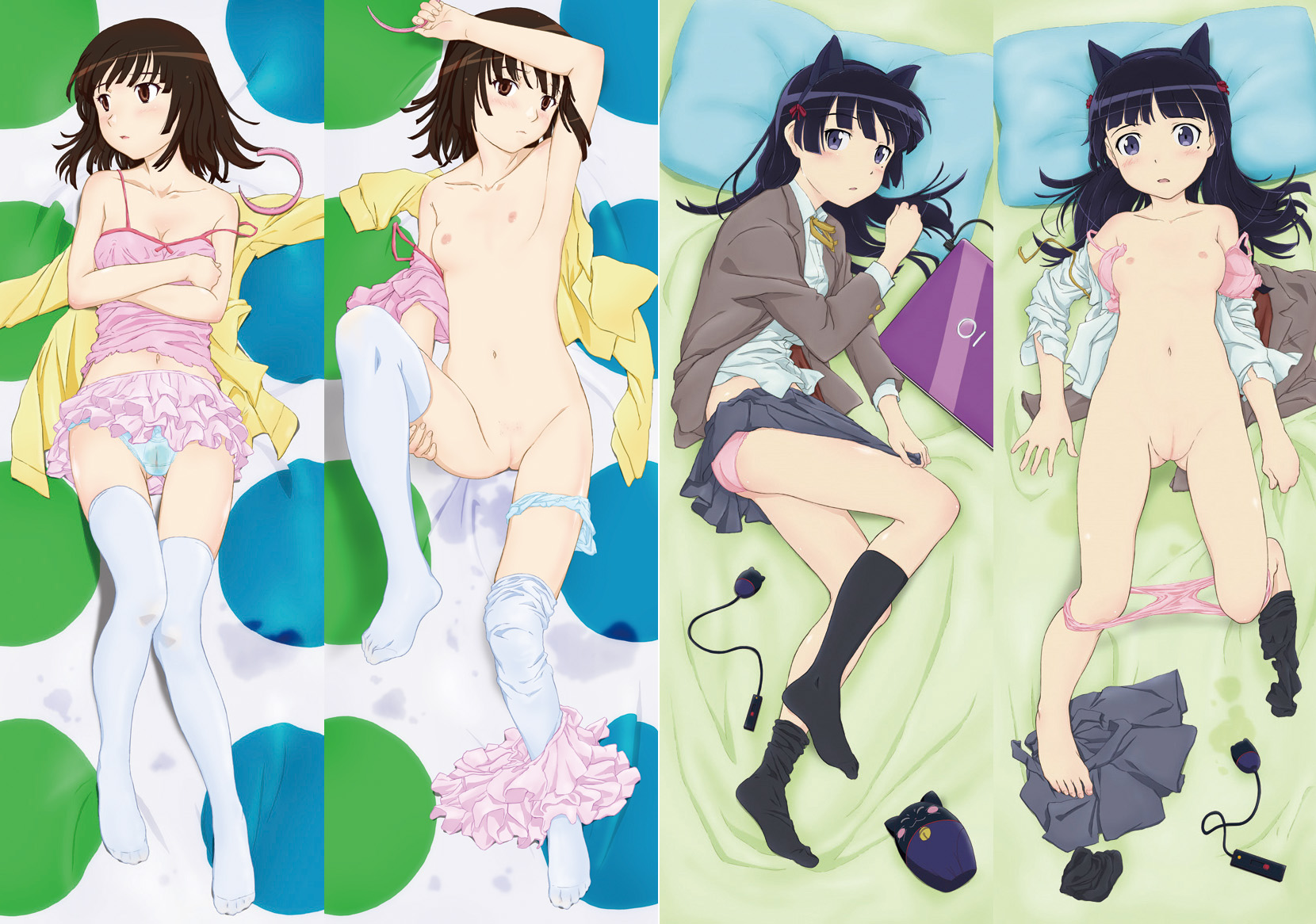 Rule34 – If it exists, there is porn of it / khui, gokou ruri, hanazawa kana, sengoku nadeko / 57373