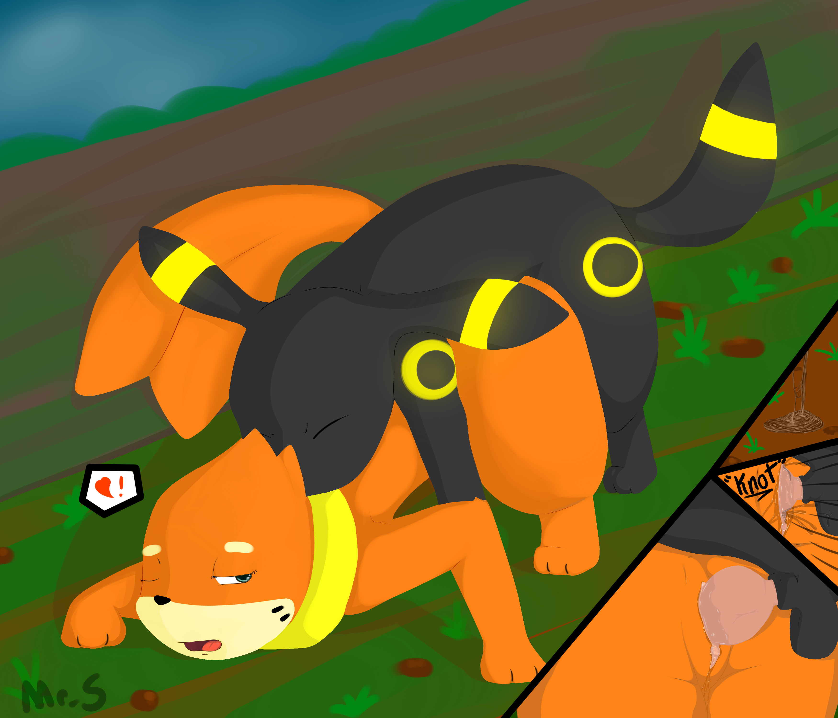 Rule34 – If it exists, there is porn of it / mr.smile, buizel, umbreon / 57435