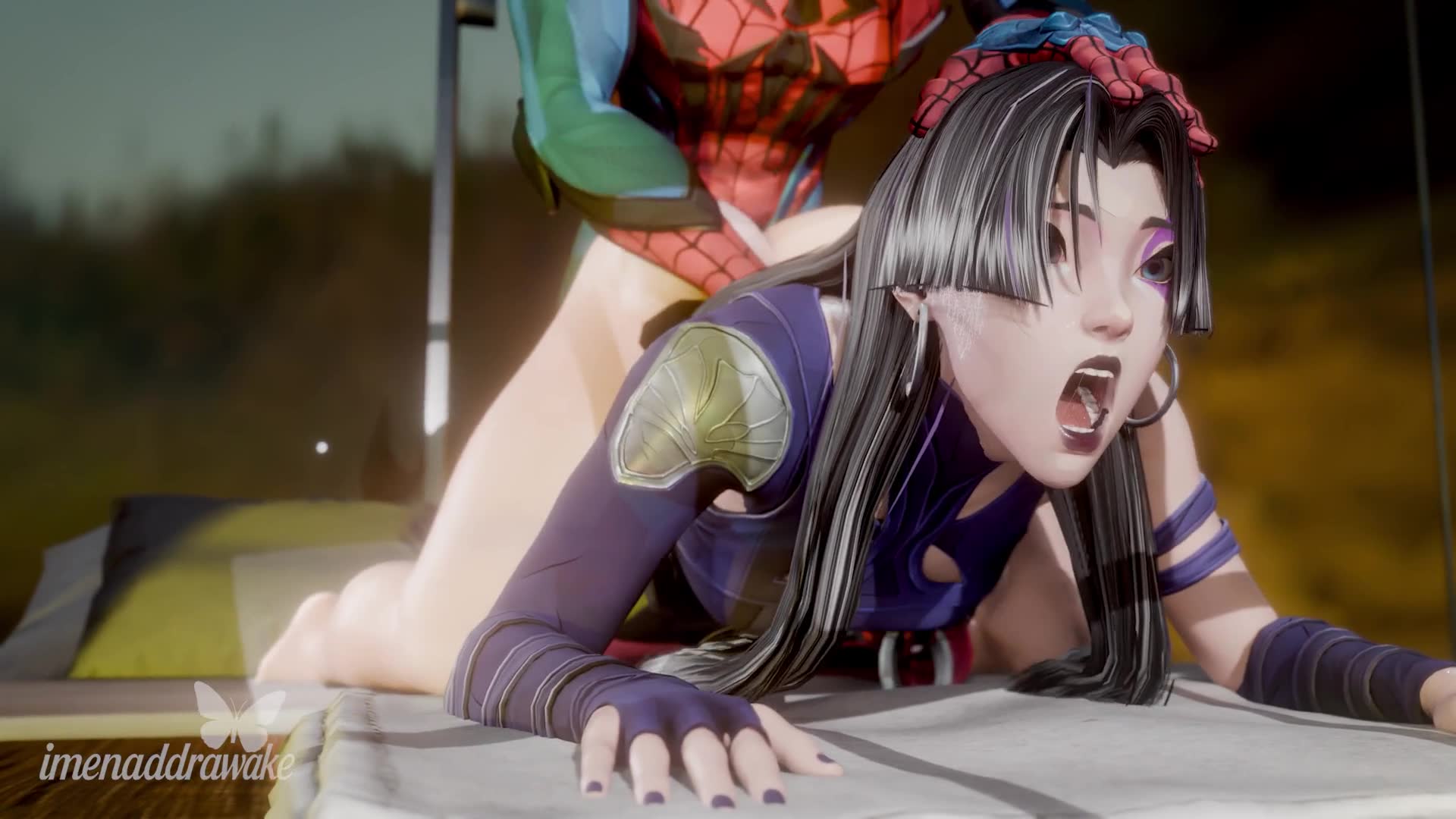 Rule34 – If it exists, there is porn of it / psylocke, spider-man / 8645023