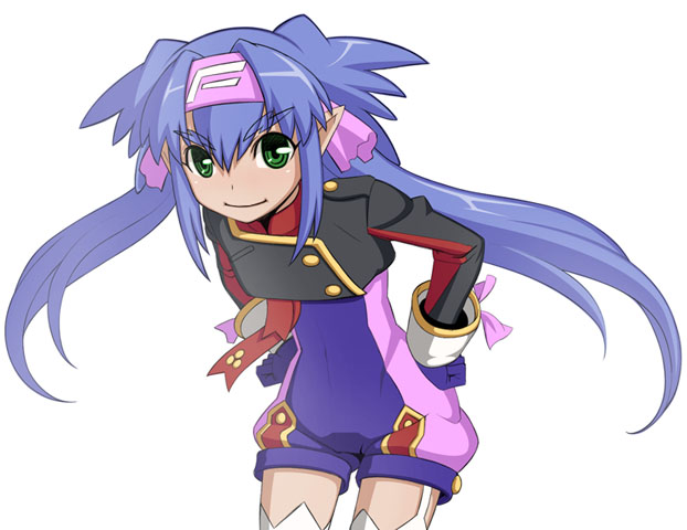 caryo, nanashino, klan klein, macross, macross frontier, 00s, leaning forward, solo, thighhighs