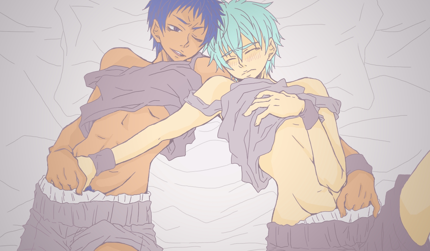Rule34 – If it exists, there is porn of it / aomine daiki, kuroko tetsuya / 58327