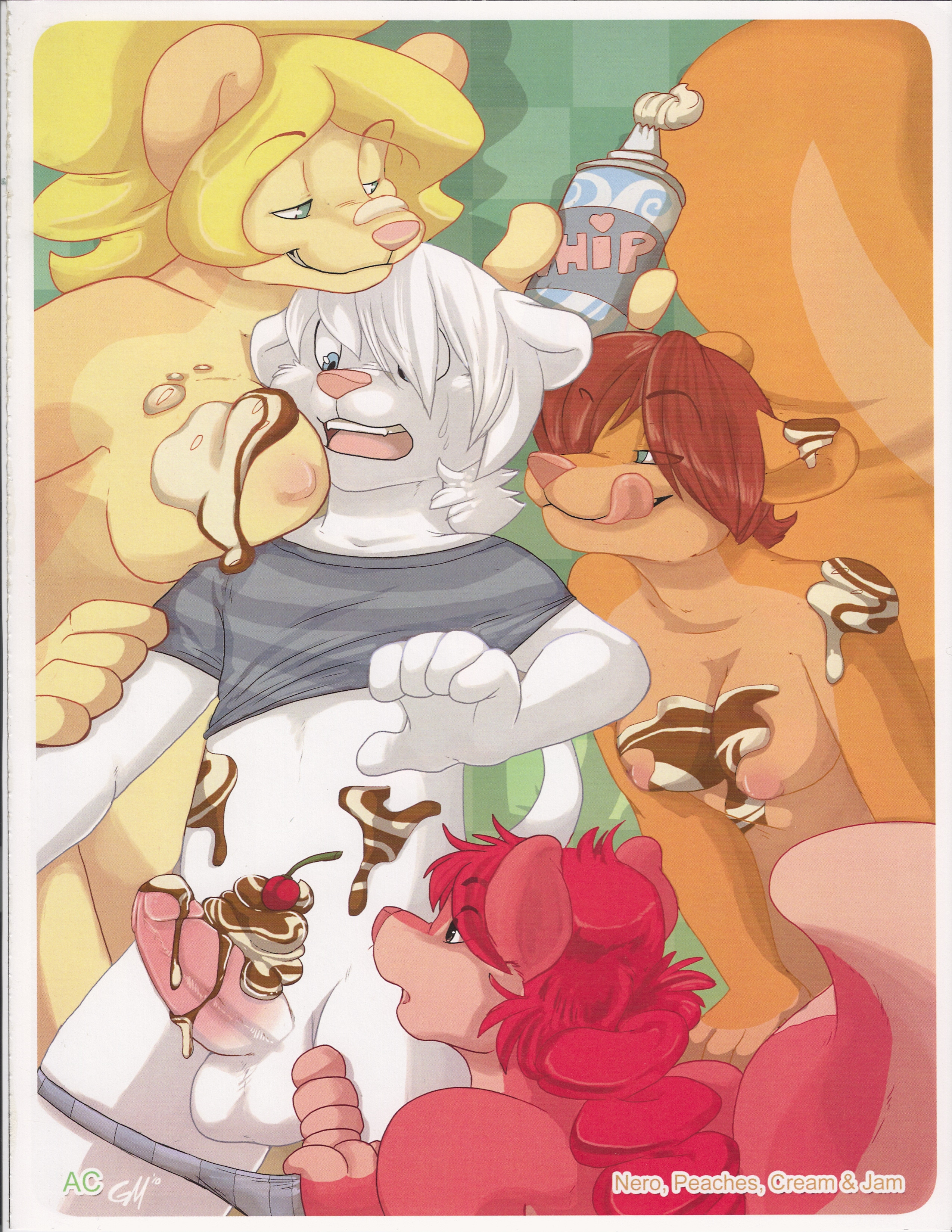 Rule34 – If it exists, there is porn of it / miu, cream (miu), jam (miu), peaches (miu) / 59260