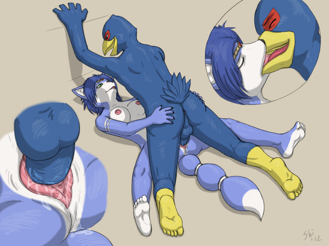 Rule34 – If it exists, there is porn of it / yellowpower, falco lombardi, krystal / 60559