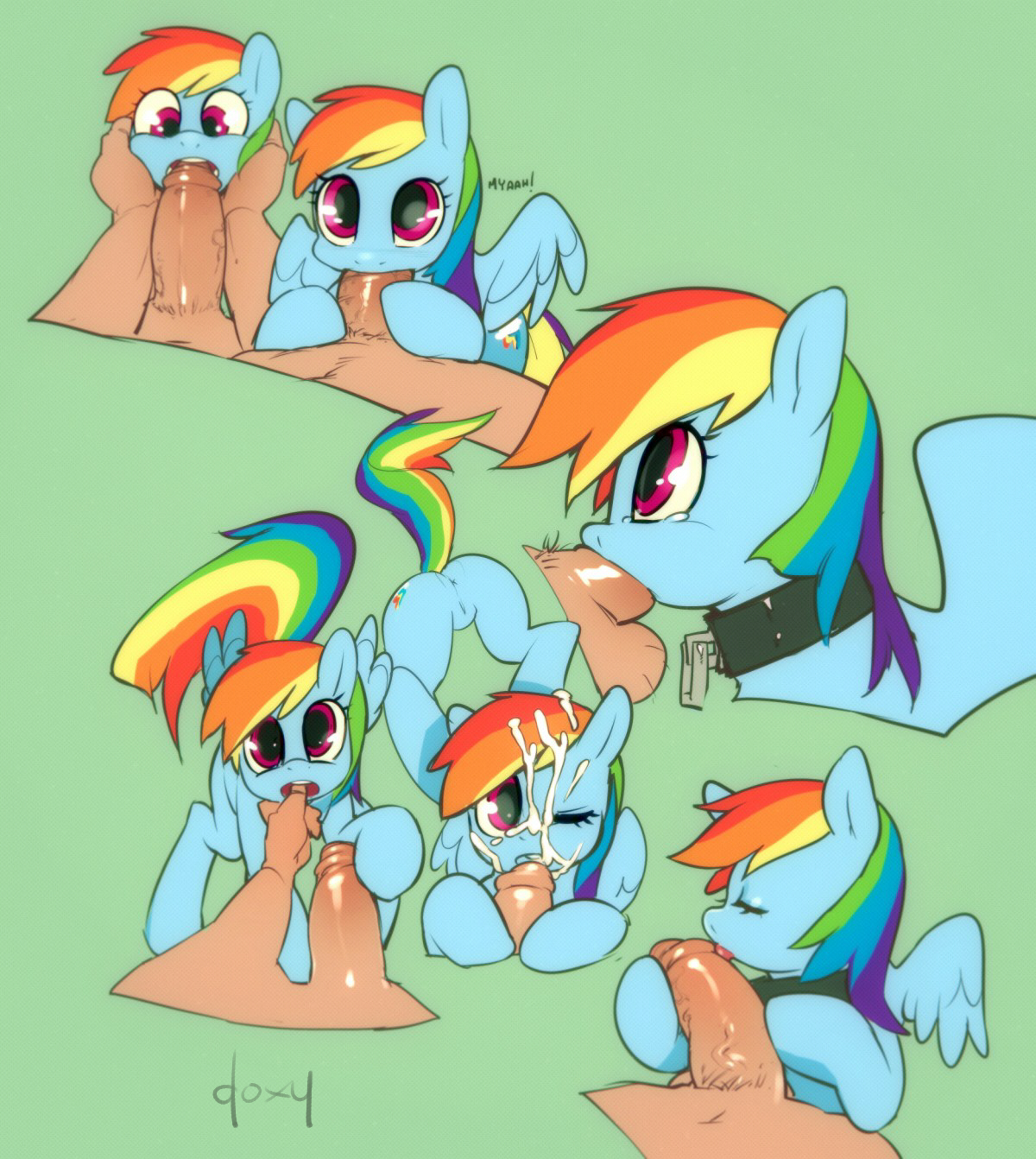 Rule34 – If it exists, there is porn of it / doxy, rainbow dash (mlp) / 61322