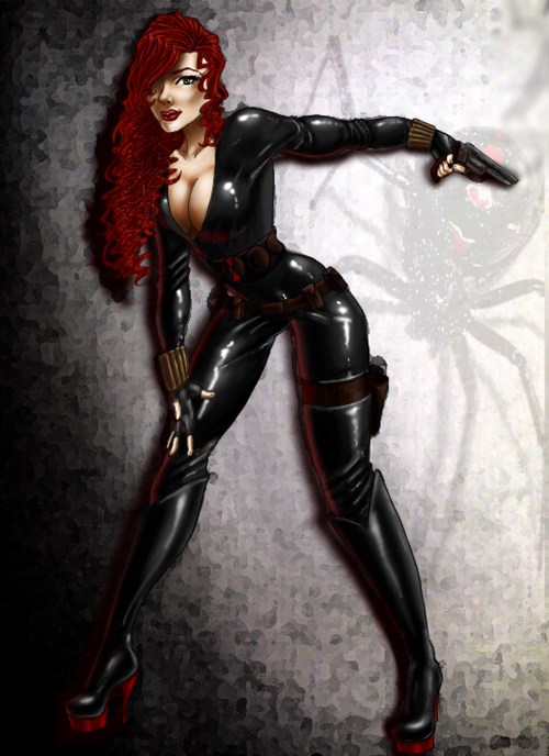 Rule34 – If it exists, there is porn of it / black widow / 61728