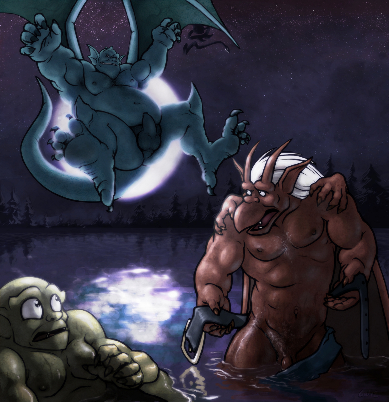 Rule34 – If it exists, there is porn of it / captaingerbear, broadway (gargoyles), brooklyn (gargoyles), lexington / 61850