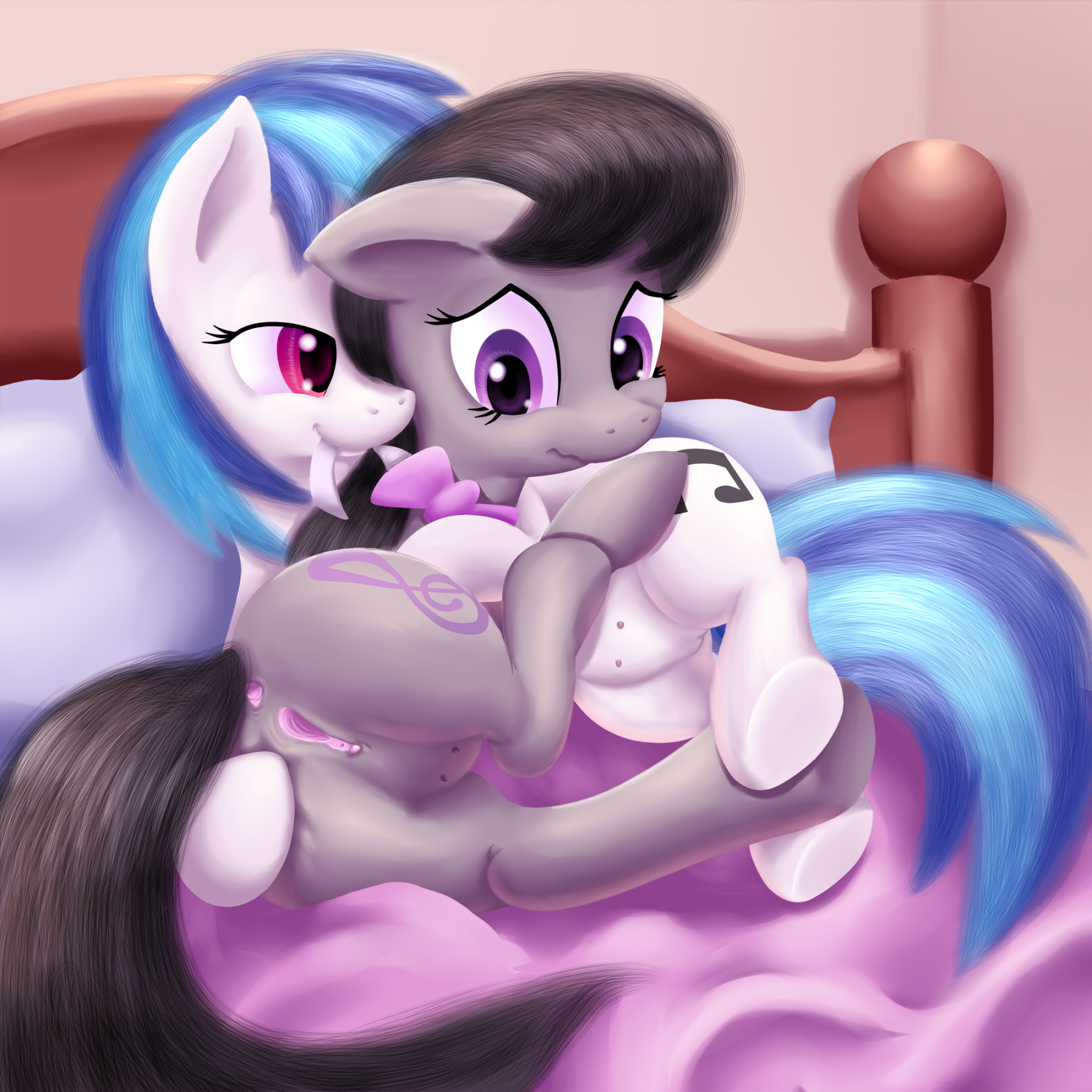 Rule34 – If it exists, there is porn of it / octavia melody, vinyl scratch (mlp) / 61861