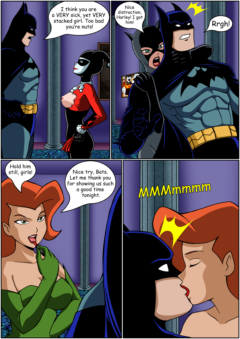 Rule34 – If it exists, there is porn of it / batman, catwoman, harley quinn, poison ivy / 62107