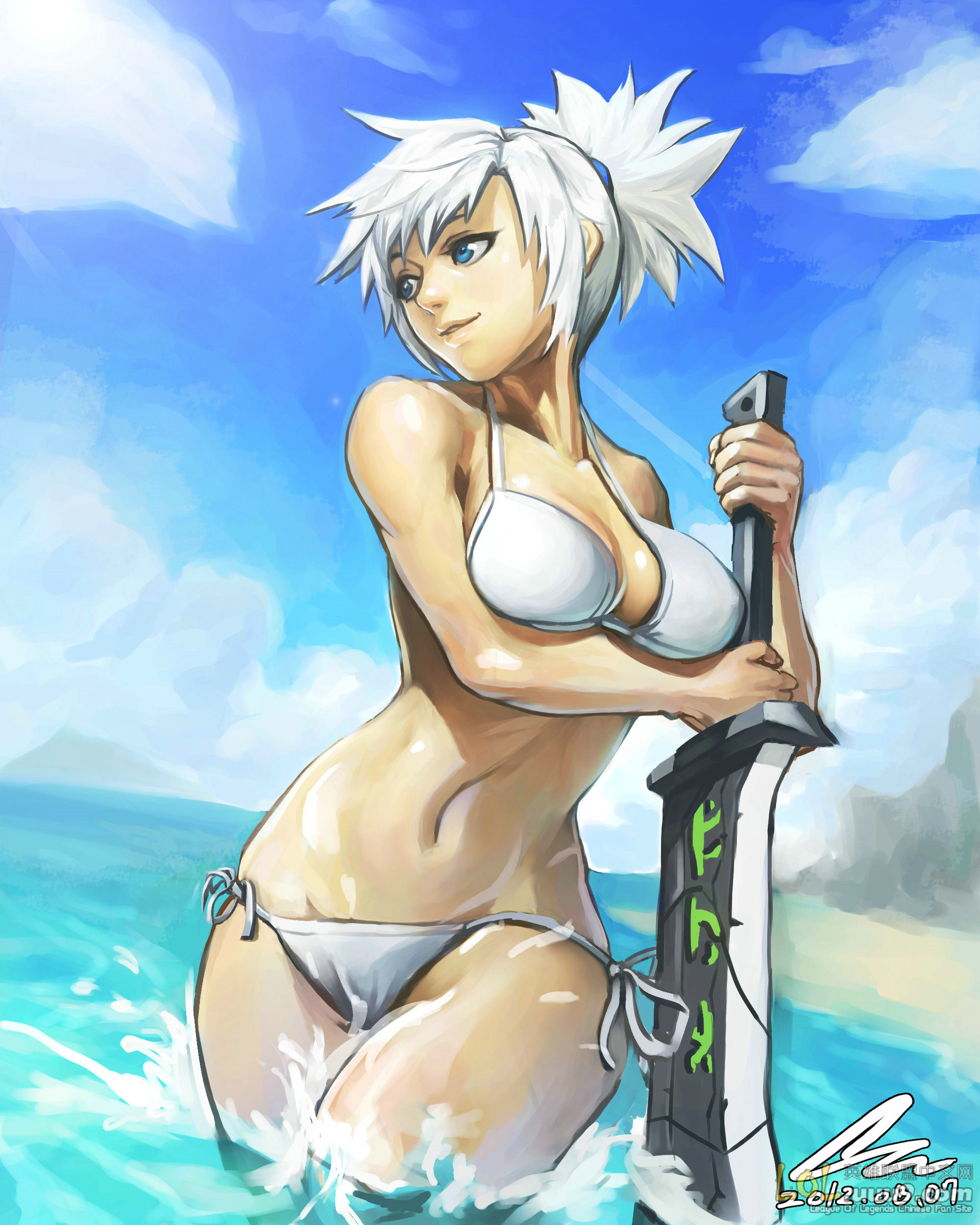 Rule34 – If it exists, there is porn of it / pool party riven, riven / 62137