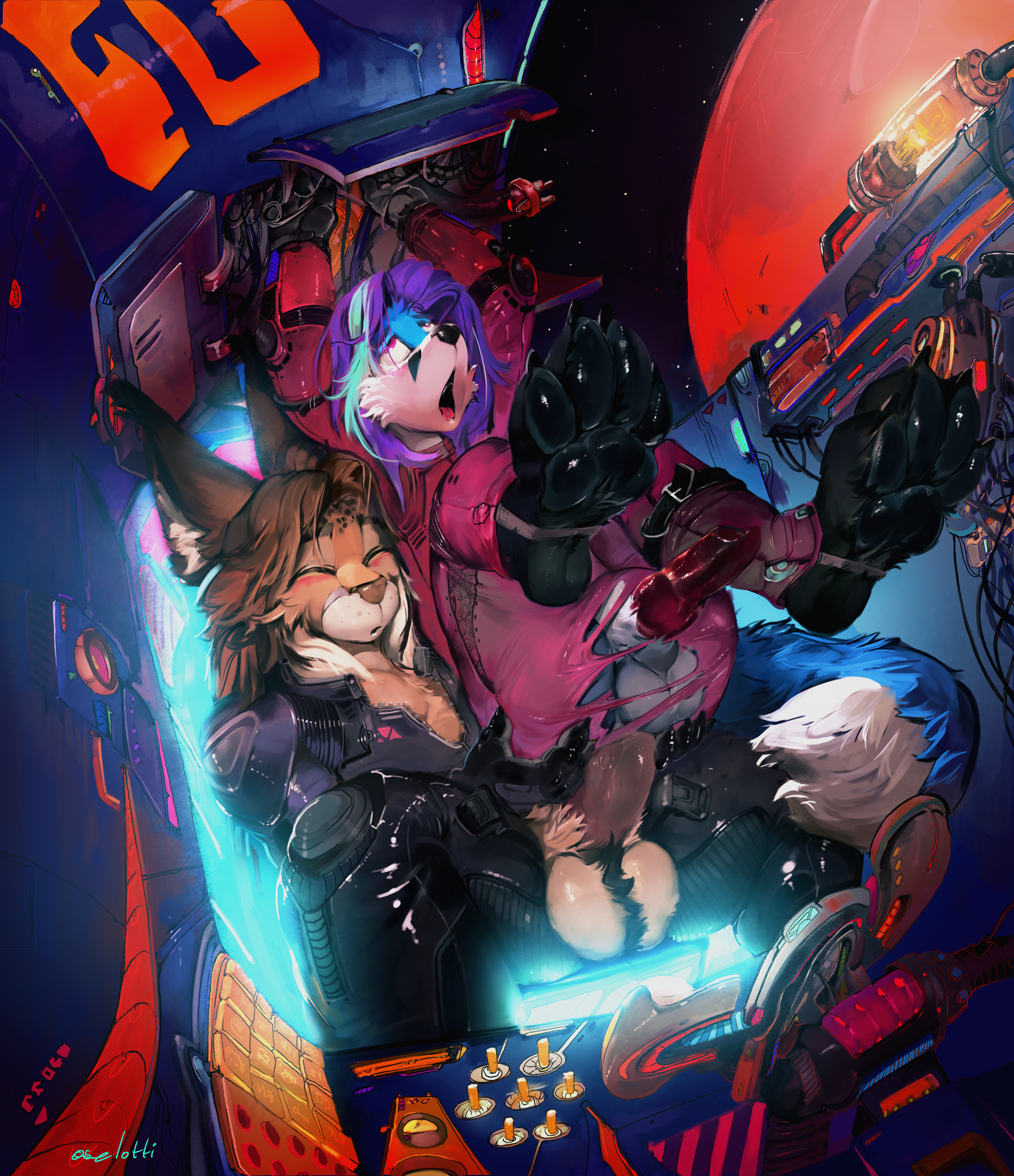 Rule34 – If it exists, there is porn of it / oselotti, nyaaa foxx / 8645912