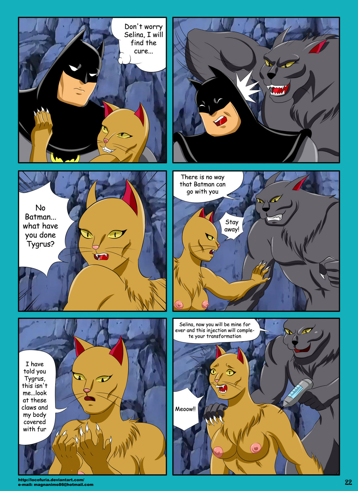 Rule34 – If it exists, there is porn of it / locofuria, batman, catwoman, selina kyle, tygrus (character) / 62332