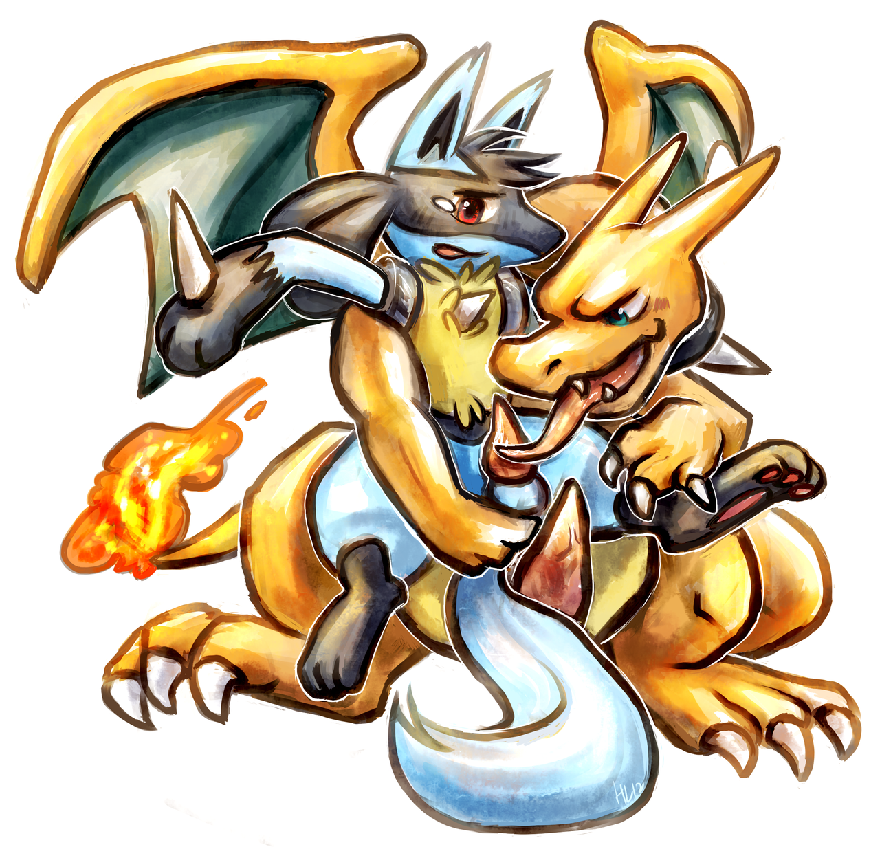 Rule34 – If it exists, there is porn of it / haychel, charizard, lucario / 62459