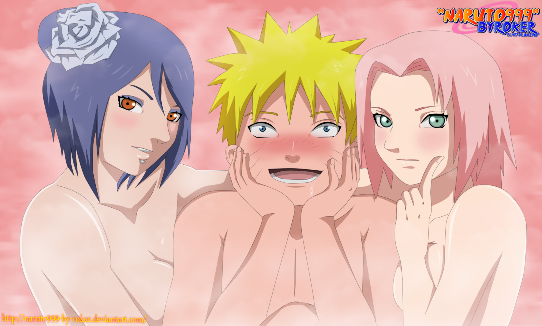 Rule34 – If it exists, there is porn of it / konan, sakura haruno, uzumaki naruto / 63108