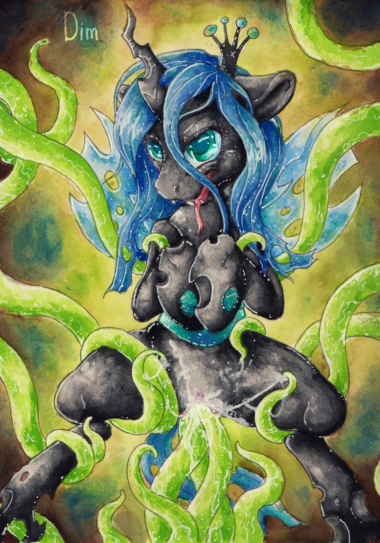 Rule34 – If it exists, there is porn of it / dimwitdog, queen chrysalis / 64004
