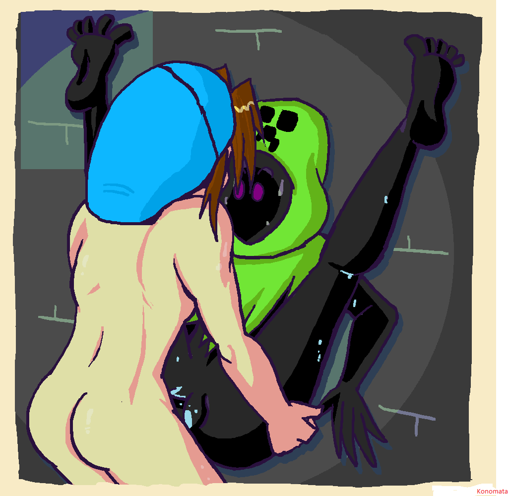 Rule34 – If it exists, there is porn of it / konomata, creeper, enderman / 64121