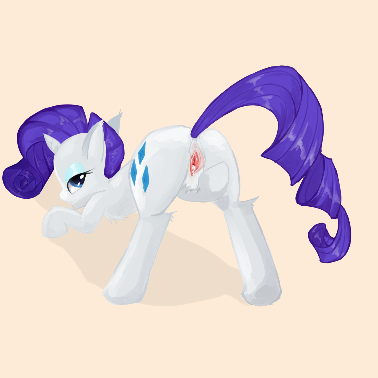 Rule34 – If it exists, there is porn of it / ponylicking, rarity (mlp) / 64265
