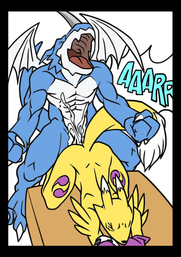 Rule34 – If it exists, there is porn of it / nanogrrr, exveemon, renamon / 64315