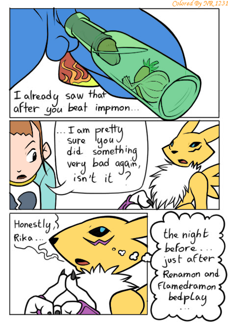 Rule34 – If it exists, there is porn of it / nanogrrr, flamedramon, renamon, rika nonaka / 64327