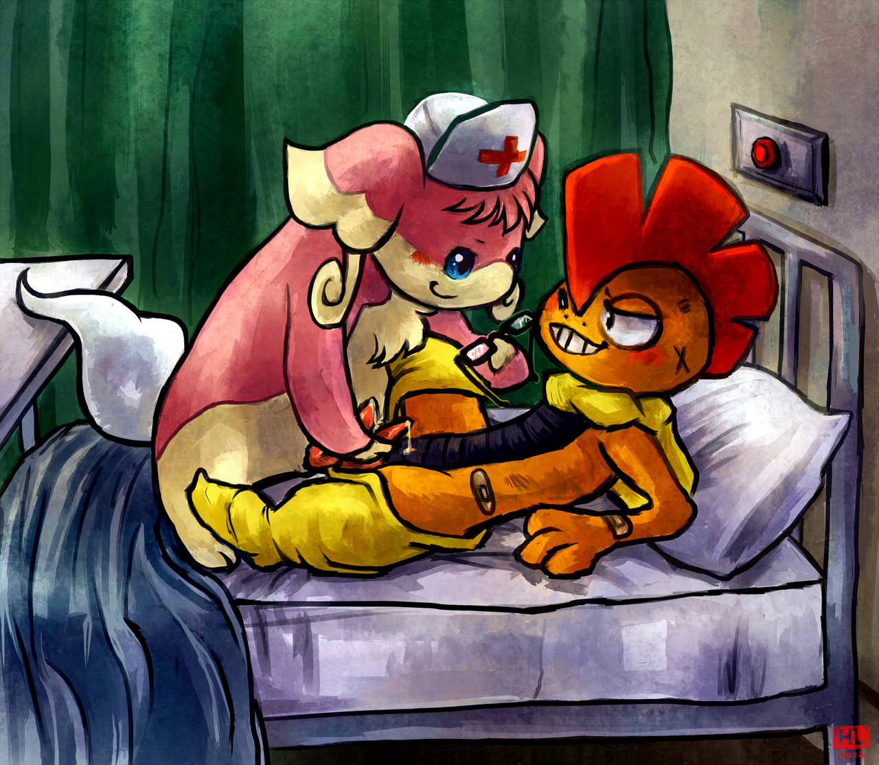 Rule34 – If it exists, there is porn of it / haychel, audino, scrafty / 64459