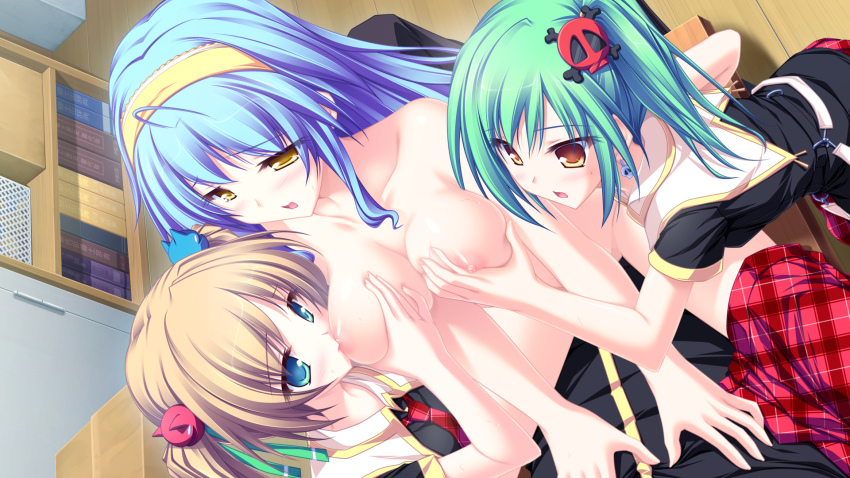 Rule34 – If it exists, there is porn of it / tenmaso, enomoto yoshika, hiiragi tsukino, hisagihara ui / 64603