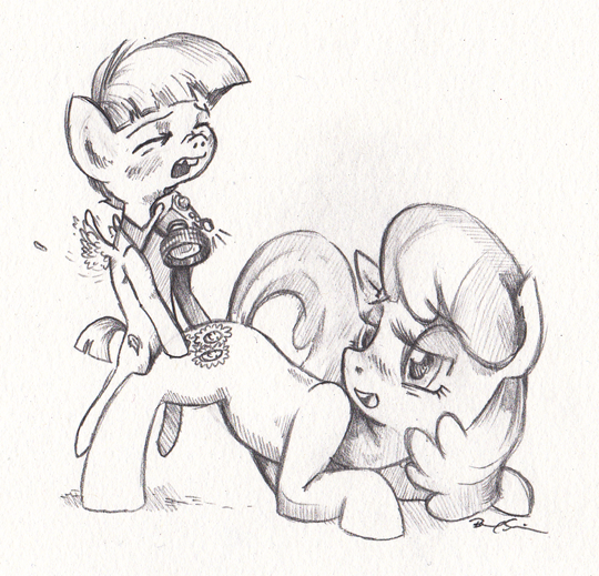 Rule34 – If it exists, there is porn of it / tripsocho, cheerilee, featherweight (mlp) / 65194