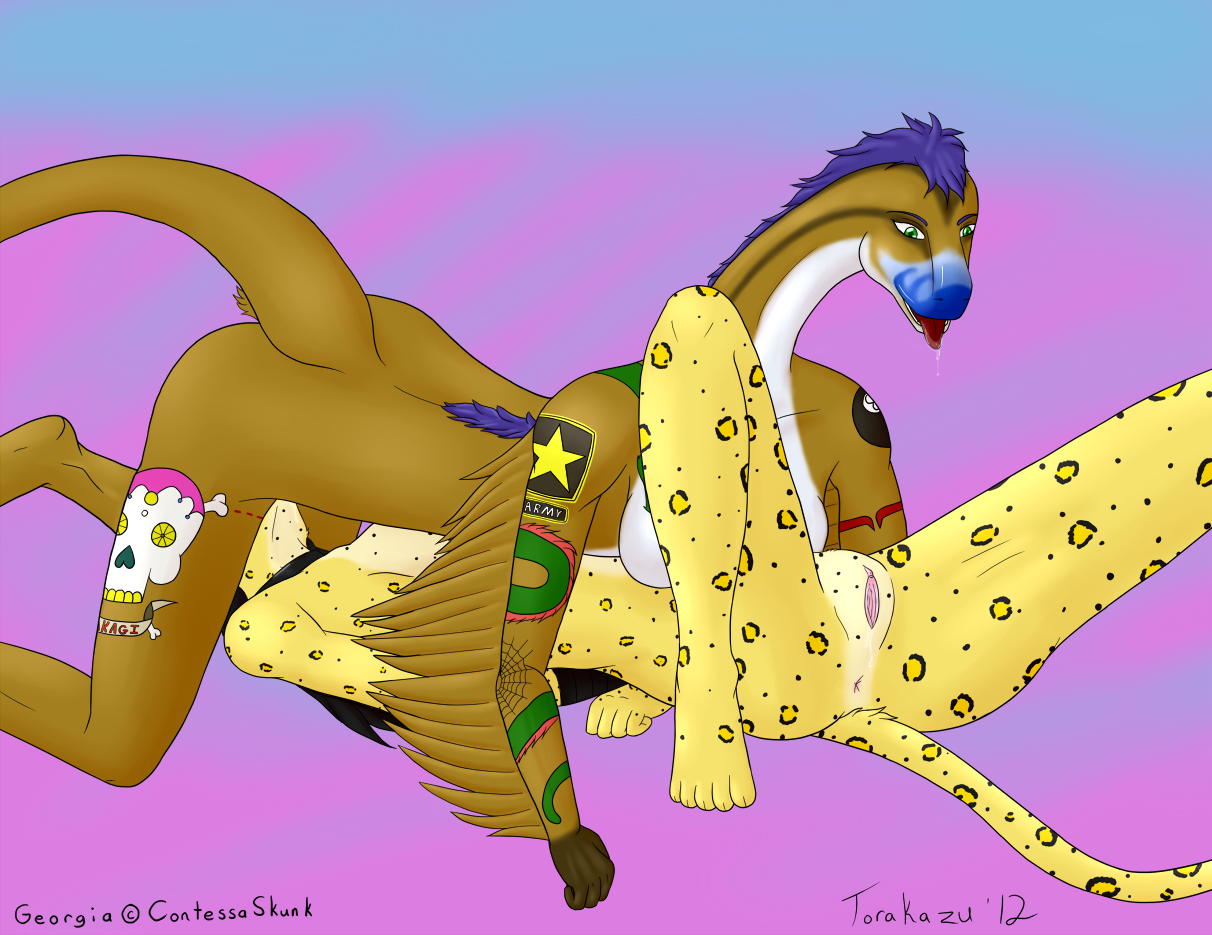 Rule34 – If it exists, there is porn of it / torakazu, contessaskunk, georgia velox, janet (character) / 65346