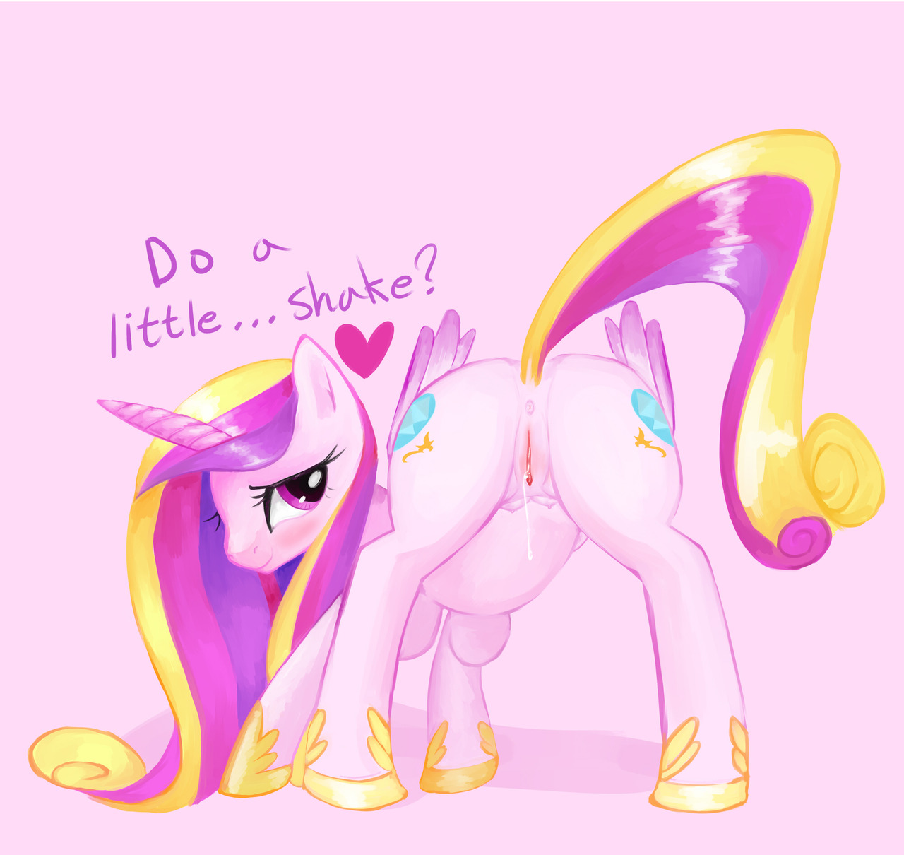 Rule34 – If it exists, there is porn of it / ponylicking, princess cadance (mlp) / 65351