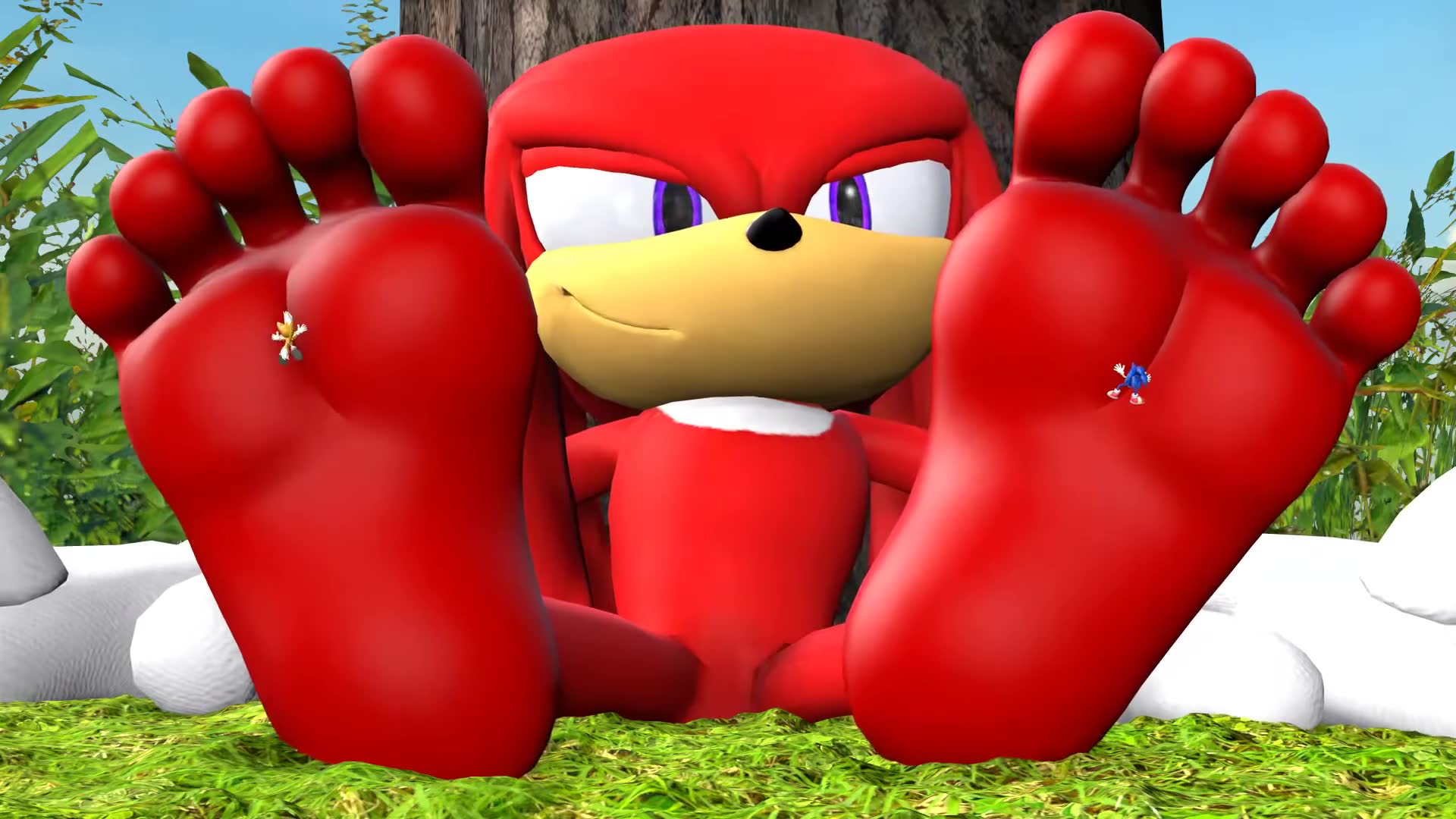Rule34 – If it exists, there is porn of it / knuckles the echidna, miles tails prower, sonic the hedgehog, tails / 8646663