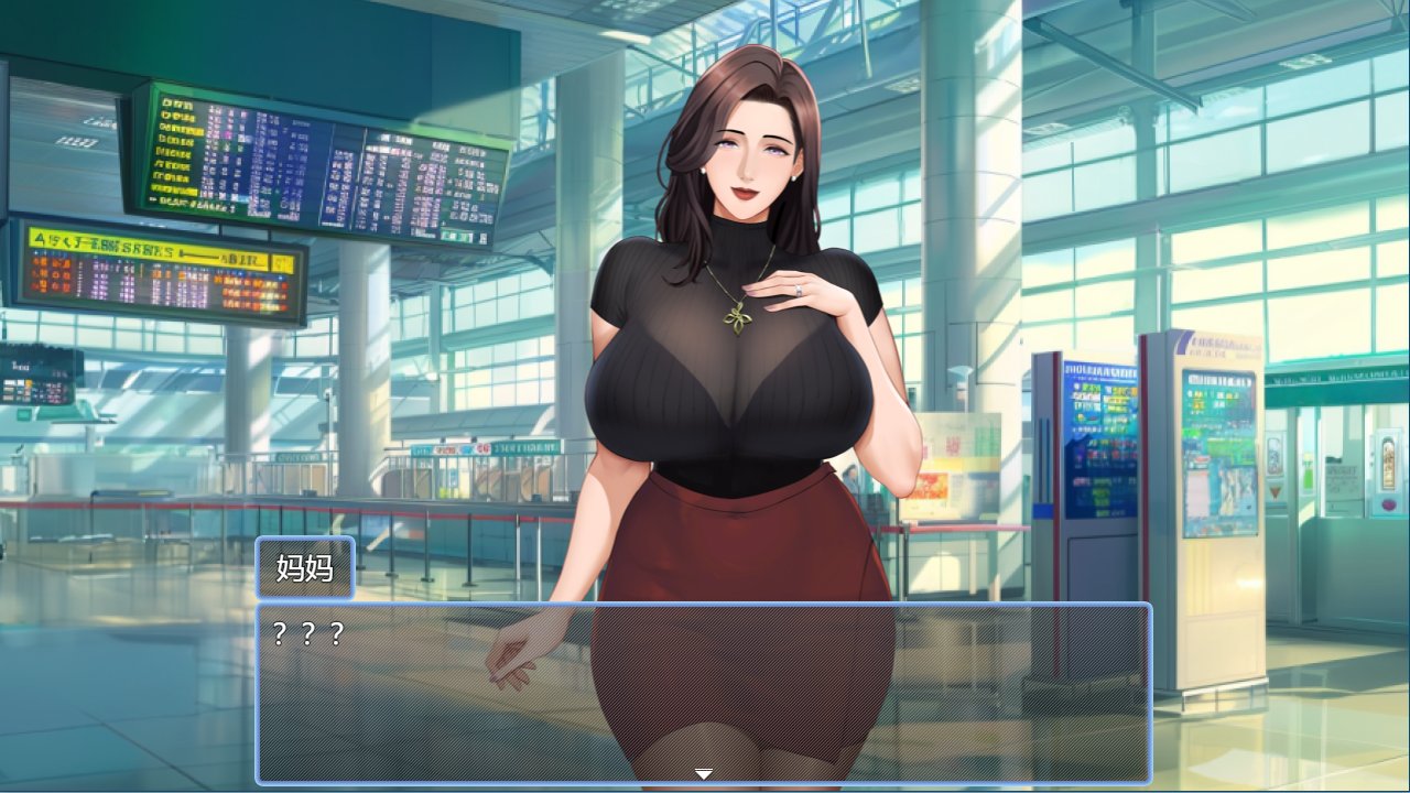 gxtsjs, highres, 1girl, black bra, black pantyhose, black shirt, bra, bra visible through clothes, breasts, brown eyes, brown hair, cleavage, curvy, earrings, fake screenshot, hand on own chest, huge breasts, indoors, jewelry, korean text, large breasts, lipstick, long hair, looking at viewer, makeup, mature female, mole, mole under mouth, necklace, open mouth, pantyhose, pencil skirt, red lips, red skirt, see-through clothes, shirt, shop, short sleeves, skirt, smile, solo, standing, underwear