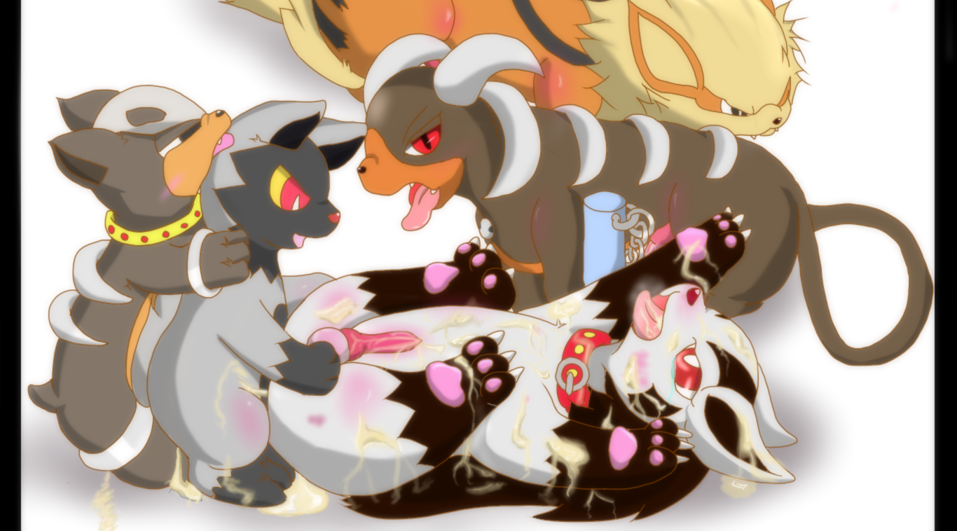 Rule34 – If it exists, there is porn of it / arcanine, houndoom, houndour, mightyena, poochyena / 66127