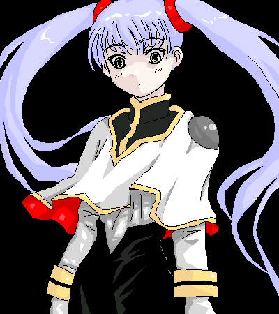 ebi tendon, hoshino ruri, kidou senkan nadesico, kidou senkan nadesico – prince of darkness, lowres, 1990s (style), oekaki, retro artstyle, solo
