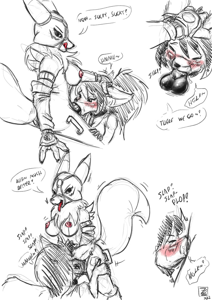 Rule34 – If it exists, there is porn of it / s0lar1x, renamon / 66721