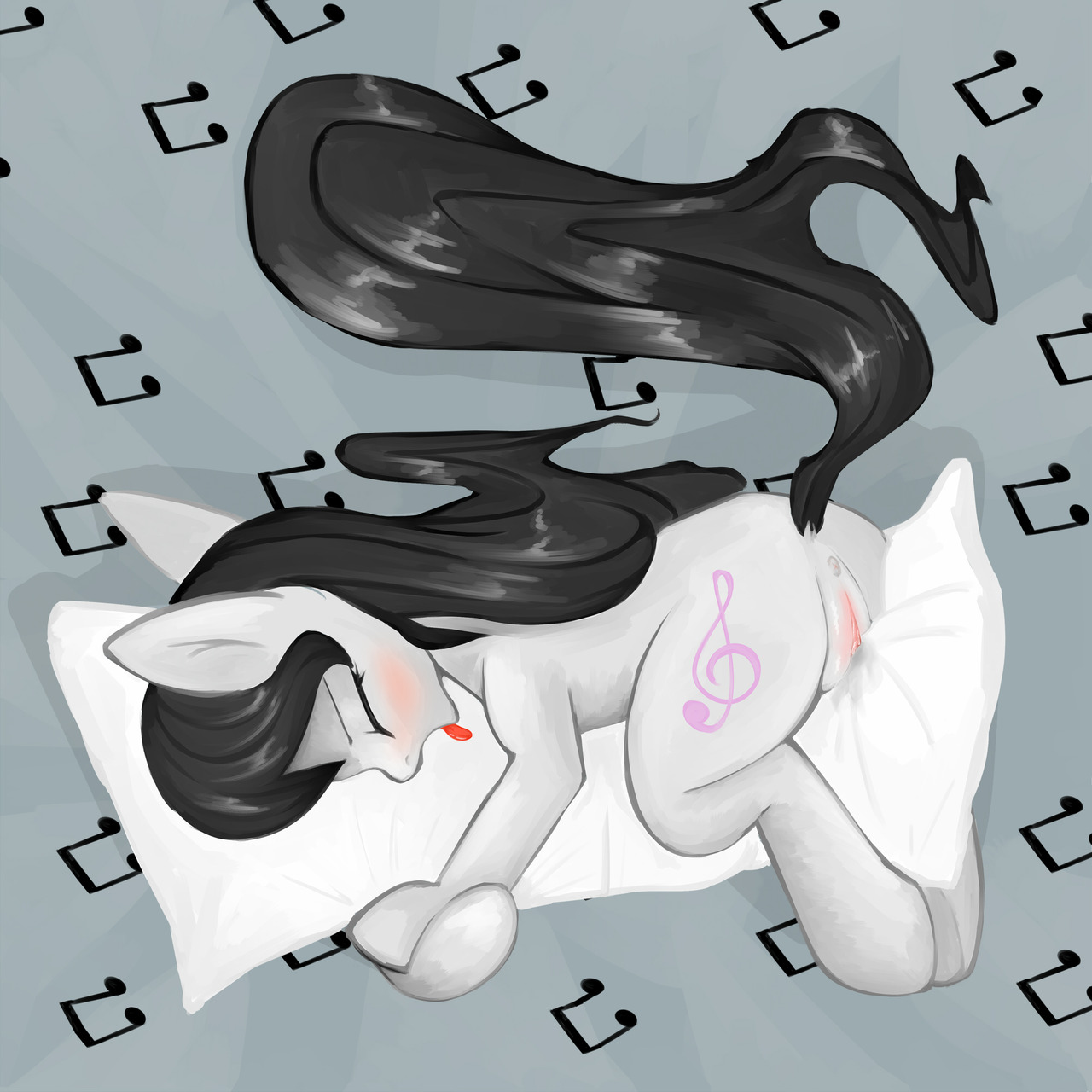 Rule34 – If it exists, there is porn of it / ponylicking, octavia melody / 66834