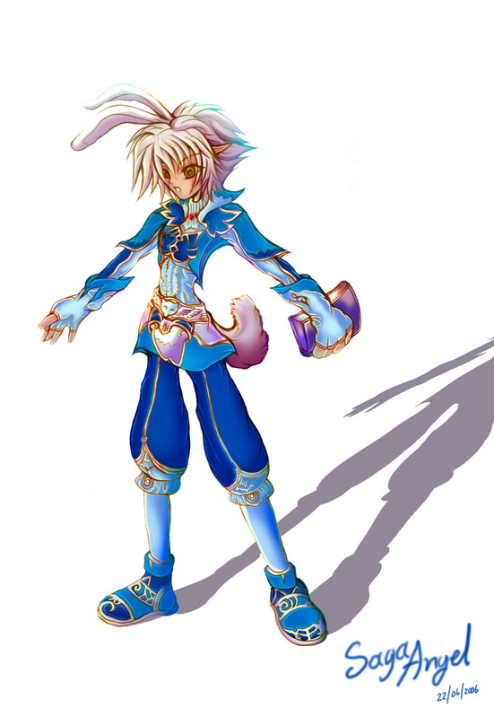 lineage, lineage 2, gender request, androgynous, dark elf, elf, pointy ears, solo