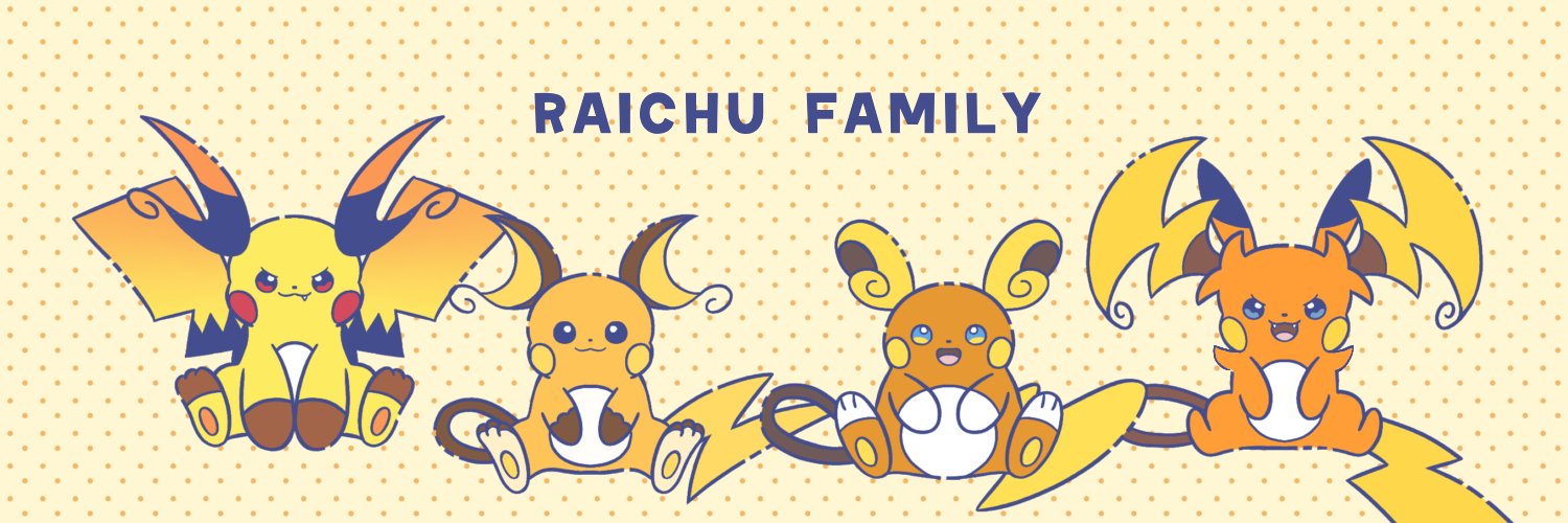 ririkopoke, alolan raichu, mega raichu x, mega raichu y, raichu, nintendo, pokemon, pokemon legends: z-a, alolan form, blue eyes, closed mouth, english text, fang, fangs, full body, gen 1 pokemon, gen 7 pokemon, looking at viewer, mega pokemon, multiple tails, no humans, open mouth, orange fur, pokemon (creature), pokemon focus, red eyes, regional and normal, sitting, smile, tail, yellow fur