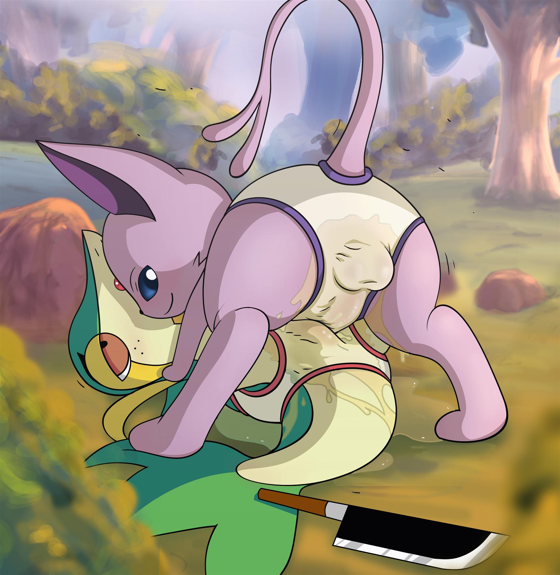 Rule34 – If it exists, there is porn of it / baginazard, tricksta, espeon, snivy / 68934