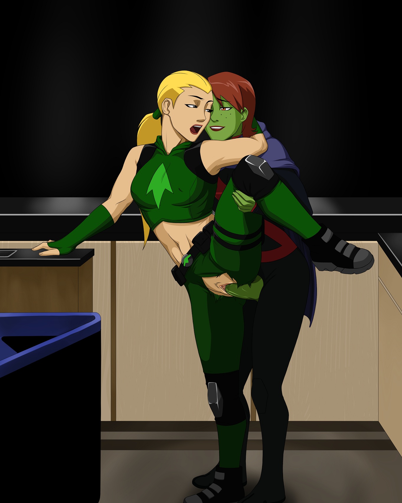Rule34 – If it exists, there is porn of it / parcheesy, artemis, artemis crock, miss martian / 68957