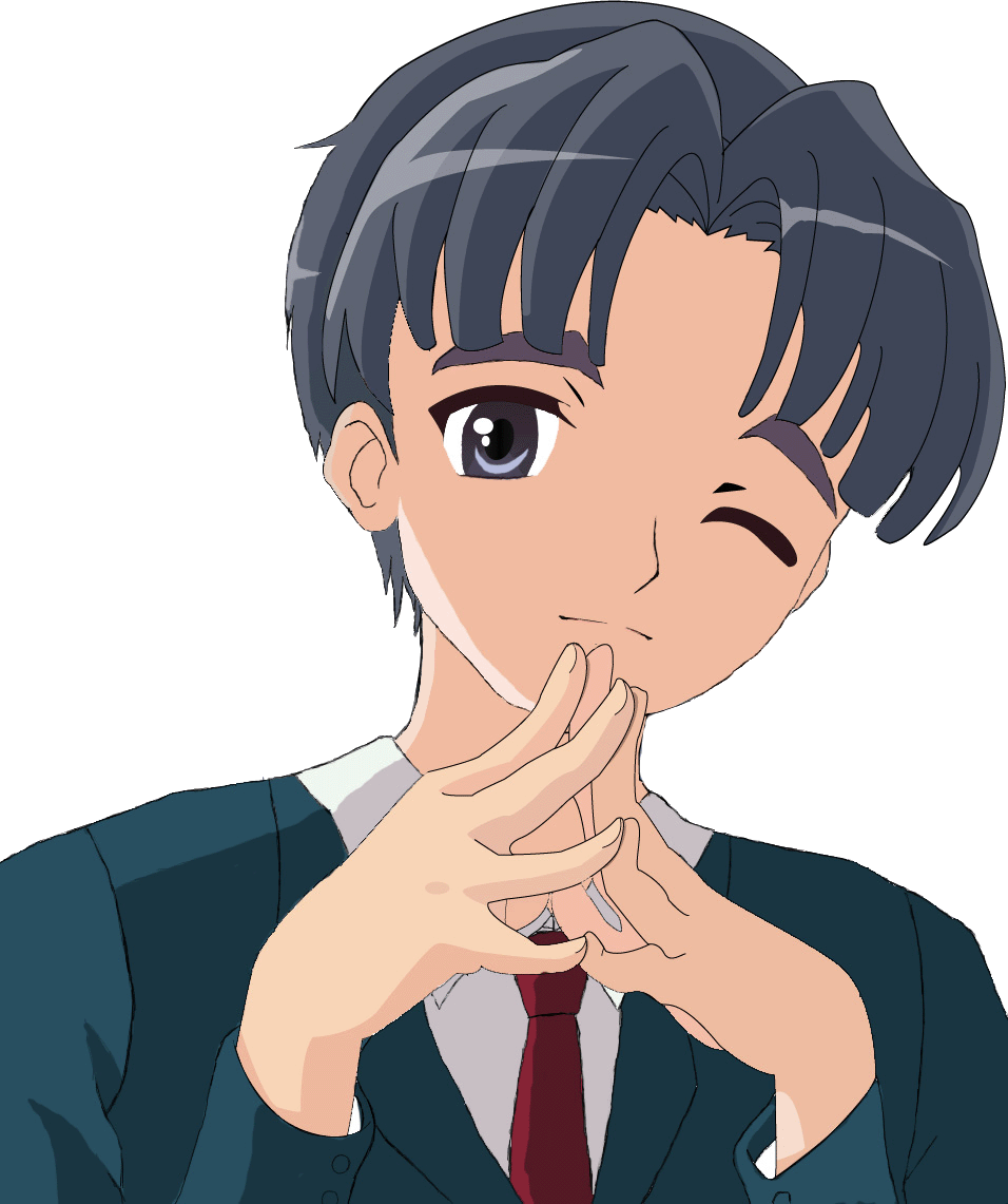 asakura ryo, asakura ryoko, suzumiya haruhi no yuuutsu, 00s, 1boy, genderswap, genderswap (ftm), male focus, solo, transparent background