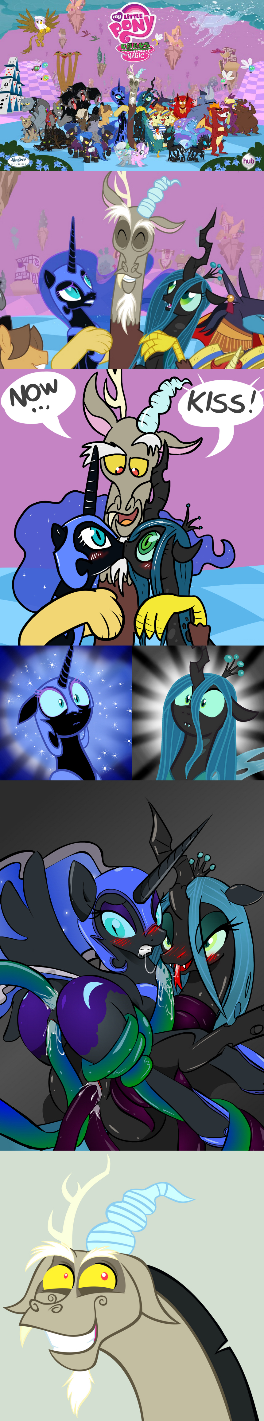 Rule34 – If it exists, there is porn of it / unknown artist, diamond dog (mlp), diamond tiara (mlp), discord (mlp), gilda (mlp), hydra (mlp), nightmare moon (mlp), princess luna (mlp), queen chrysalis (mlp), shadowbolts (mlp), silver spoon (mlp) / 69319