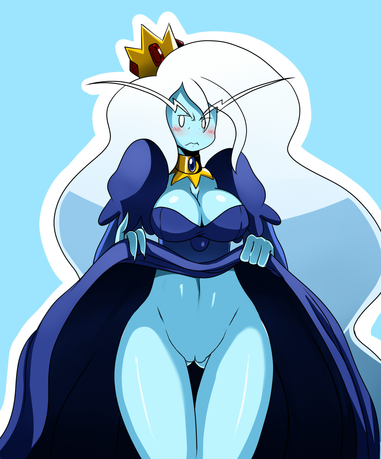 Rule34 – If it exists, there is porn of it / sssonic2, ice queen / 69469
