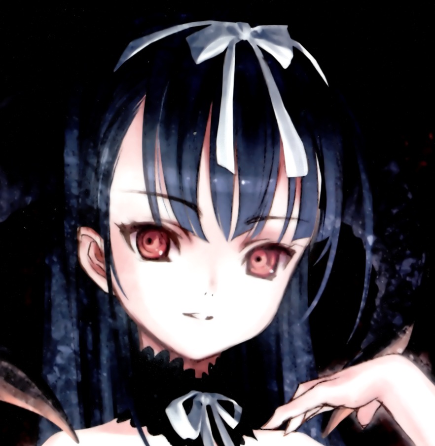 choco (chocolate shop), kiyoko, gothic lolita (choco), gothic lolita mariage, blue hair, goth fashion, red eyes, ribbon, solo