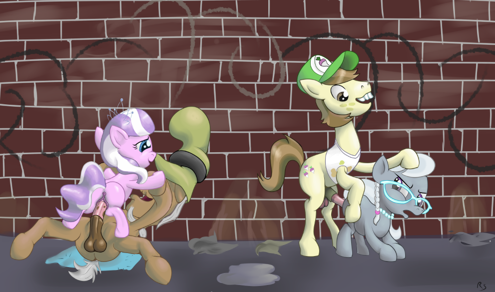 Rule34 – If it exists, there is porn of it / ragingsemi, diamond tiara (mlp), hayseed turnip truck (mlp), mr greenhooves (mlp), silver spoon (mlp) / 69800
