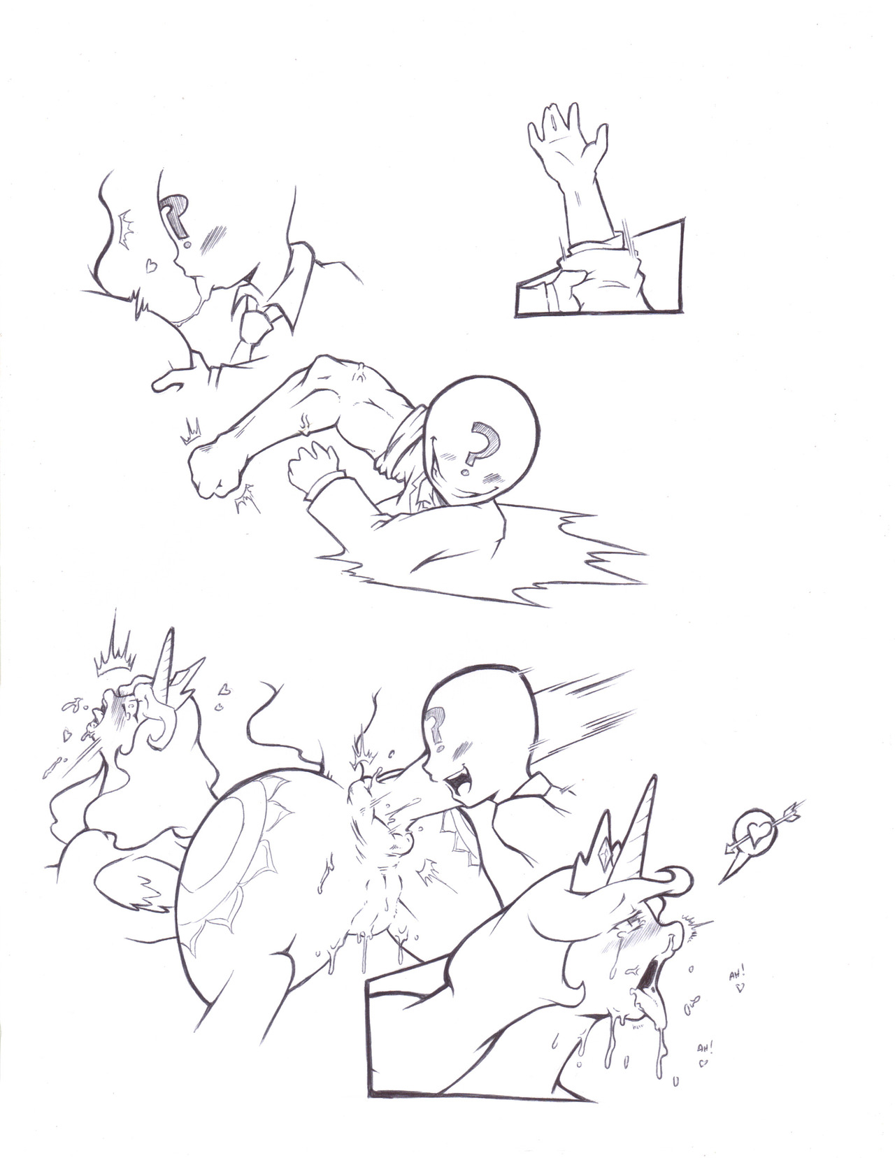 Rule34 – If it exists, there is porn of it / cold-blooded-twilight, anonymous, princess celestia / 70168