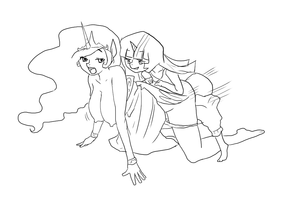 Rule34 – If it exists, there is porn of it / princess celestia, twilight sparkle (mlp) / 70433