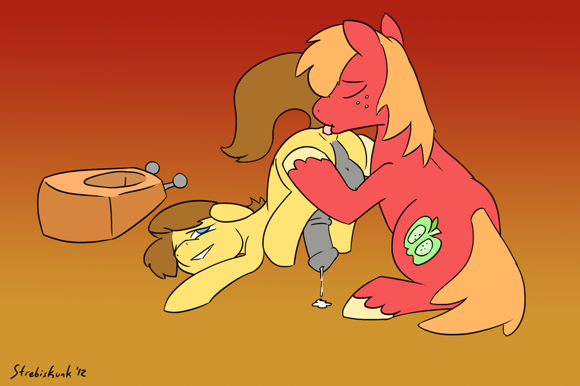 Rule34 – If it exists, there is porn of it / strebiskunk, big macintosh / 70638