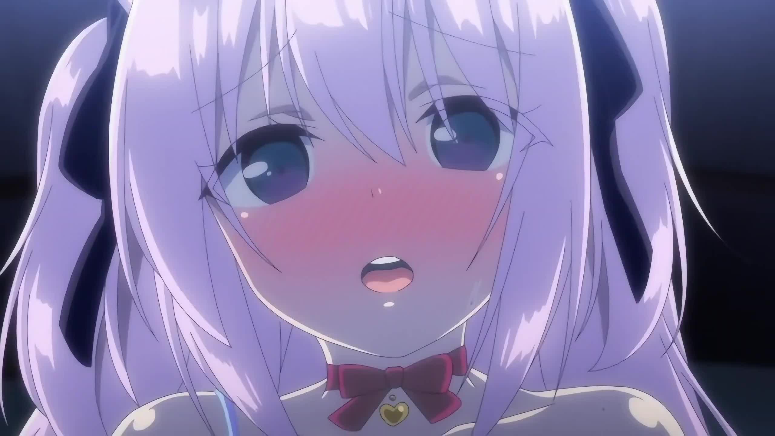 misia (ichiri), norun (ichiri), boku no risou no isekai seikatsu, mary jane, animated, anime screenshot, highres, sound, tagme, video, 1boy, 1girl, animal ears, bed, bedroom, black hair, blue eyes, blush, bow, breast sucking, breasts, cat boy, cat ears, cat girl, cat tail, censored, cum, cum on body, ejaculation, erection, fang, female masturbation, french kiss, grabbing another's breast, groping, groping breast, hair ribbon, handjob, heart, heart-shaped pupils, kiss, masturbation, mosaic censoring, nekomata, nightgown, nipples, nude, nursing handjob, on lap, panties, penis, pink hair, purple eyes, red bow, ribbon, roleplay, rubbing head, see-through clothes, small breasts, subtitled, symbol-shaped pupils, tail, underwear
