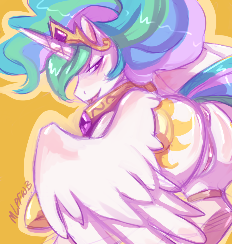 Rule34 – If it exists, there is porn of it / mlpfwb, princess celestia / 71235