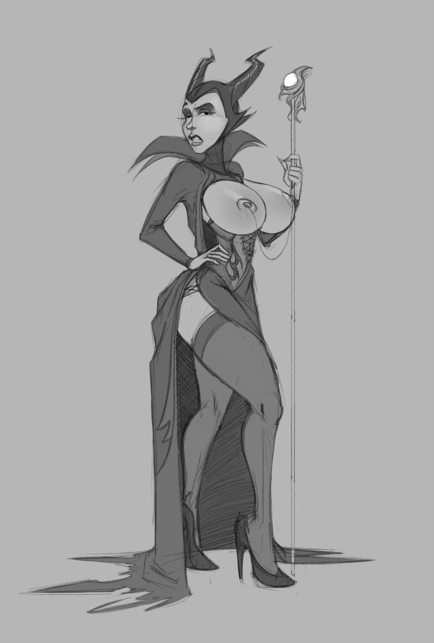 Rule34 – If it exists, there is porn of it / white-devil, maleficent / 71300